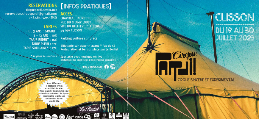 Cirque Pardi! à Clisson (44) Cirque