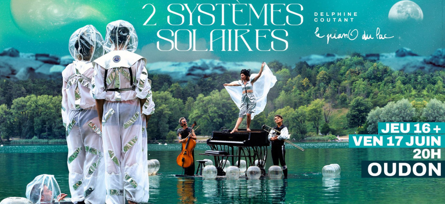 Le pianO du lac - 2 systèmes solaires Musique du monde