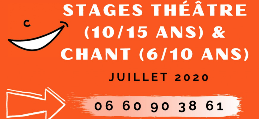 Stage Comédie Musicale pour les 6-10 ans Chanson