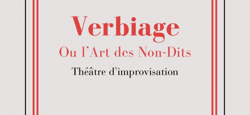 Verbiage ou l'art des non-dits - Production Capsule d’Artistes Théâtre