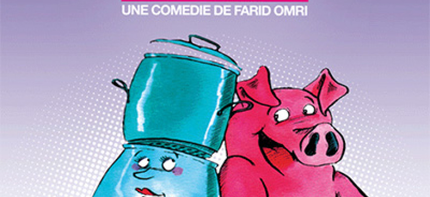 COUSCOUS AUX LARDONS (théâtre-humour), jeudi 10 avril à 21h au Théâtre 100 Noms, Hangar à bananes, Nantes