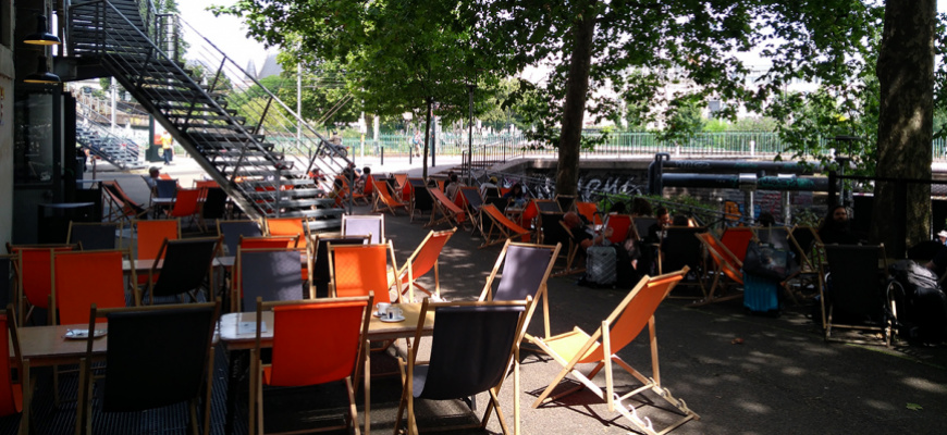 Terrasses à l&#039;ombre 