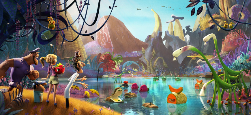 L&#039;île des Miam-nimaux : Tempête de boulettes géantes 2 Animation