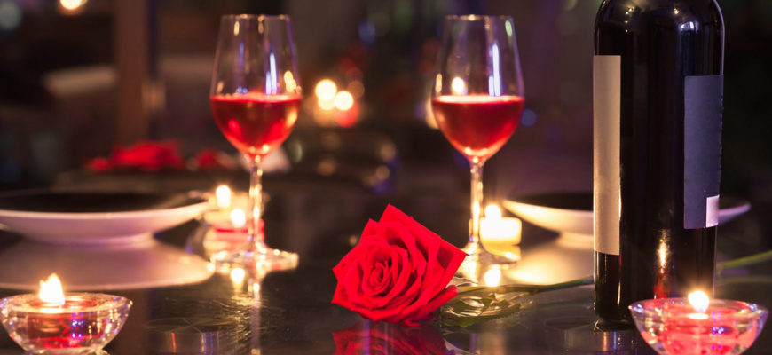 Un dîner en amoureux pour la Saint-Valentin 