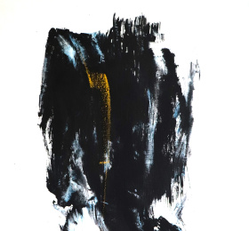 Image Exposition flash – Abstraction gestuelle de Marc Gratas Art contemporain