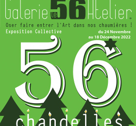 Image EXPO PETITS FORMATS 56 CHANDELLES  Exposition collective