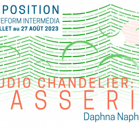 Image Exposition audio chandelier : Dafna Naphtali Numérique/multimedia