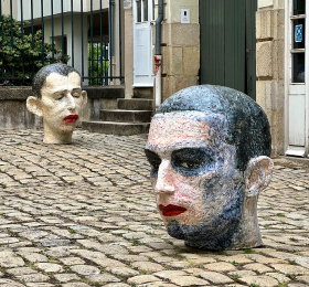 Image Le Voyage à Nantes - Commedia  Sculpture