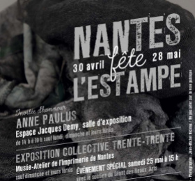 Image Nantes fête l'estampe Art graphique
