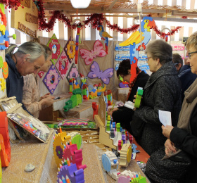 Image Marché de noël Marché/Vente