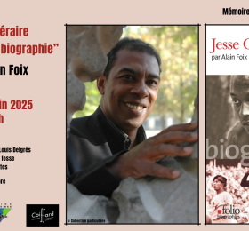 Rencontre littéraire « Jesse Owens, biographie » avec Alain Foix