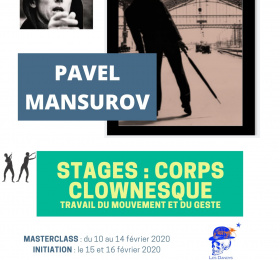 Image Stages Corps clownesque: travail du mouvement et du geste - Pavel Mansurov Atelier/Stage