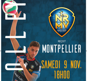 Image Volley : Ligue A masculine J6 : NRMV/Montpellier Sport