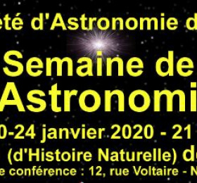 Image 30e semaine de l'Astronomie Conférence/Débat