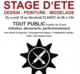 Image Stage Dessin/Peinture/Modelage (5 jours) Atelier/Stage