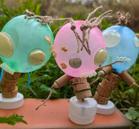 Image « Zombies ! » Atelier enfants (assemblage de petits objets) Atelier/Stage