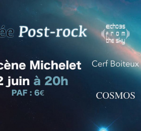 Image Echoes From The Sky + Cerf Boiteux + Cosmos Rock/Pop/Folk