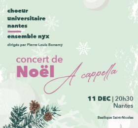Concert de Noël - Chœur universitaire de Nantes