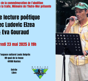 Soirée lecture poétique avec Ludovic Elzea & Eva Gouraud