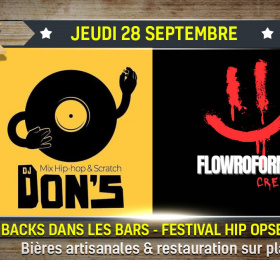 Dj Don's (Mix Hip-hop & scratch) + Flowroform (rap nantais)