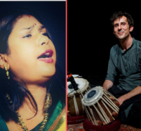 Musique de l'Inde: chant Khayal et Tabla