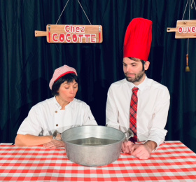 Image Eclats de rire en cocotte - Cie l’Atelier Flottant Théâtre