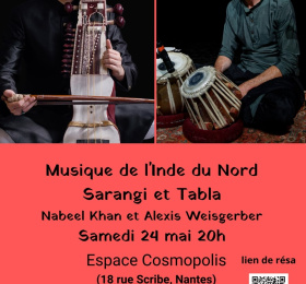 Musique d'Inde du Nord: Sarangi et Tabla